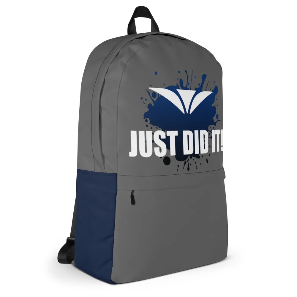 Just Did It! Gray Backpack product image (2)