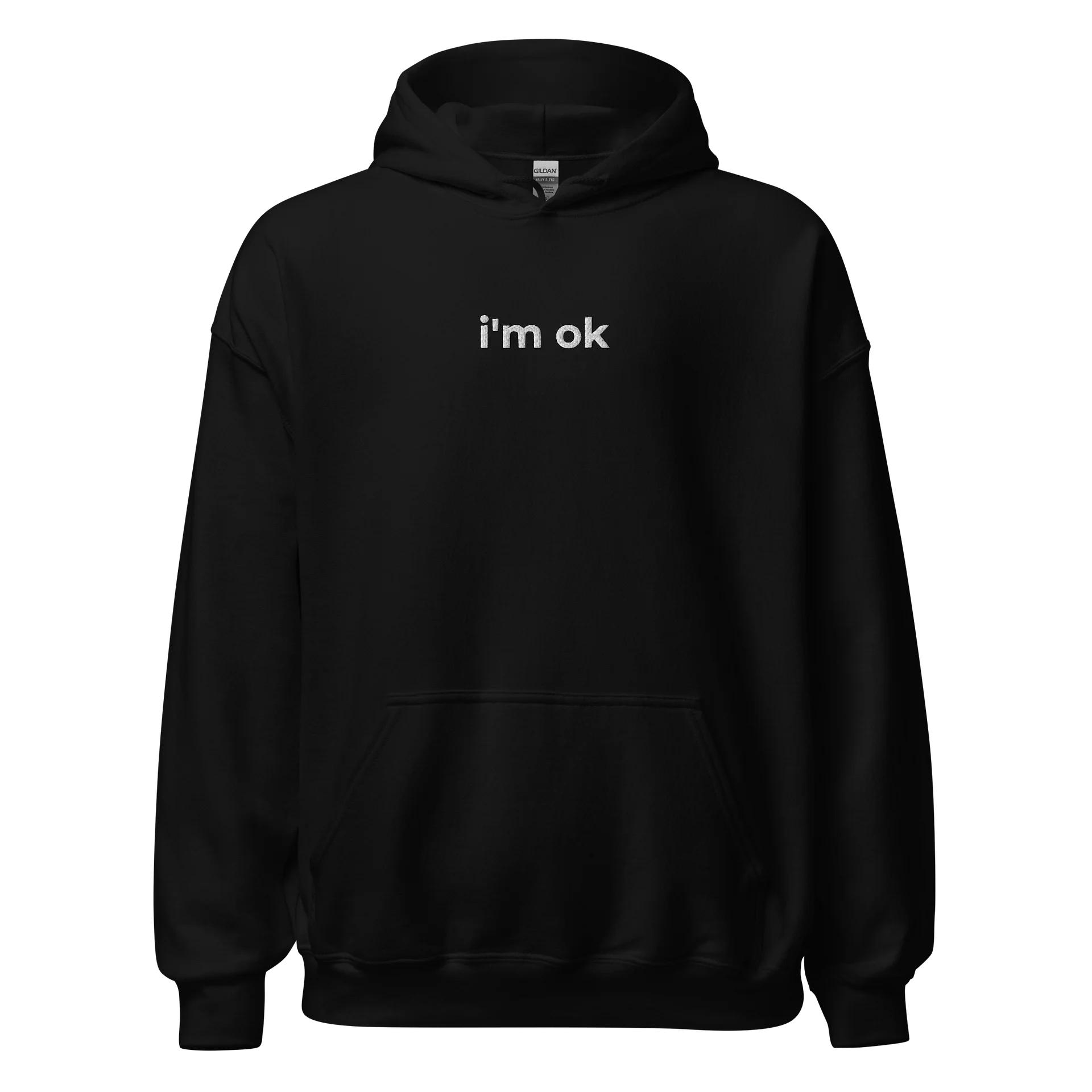 i'm ok mixed hoodie plus size product image (2)