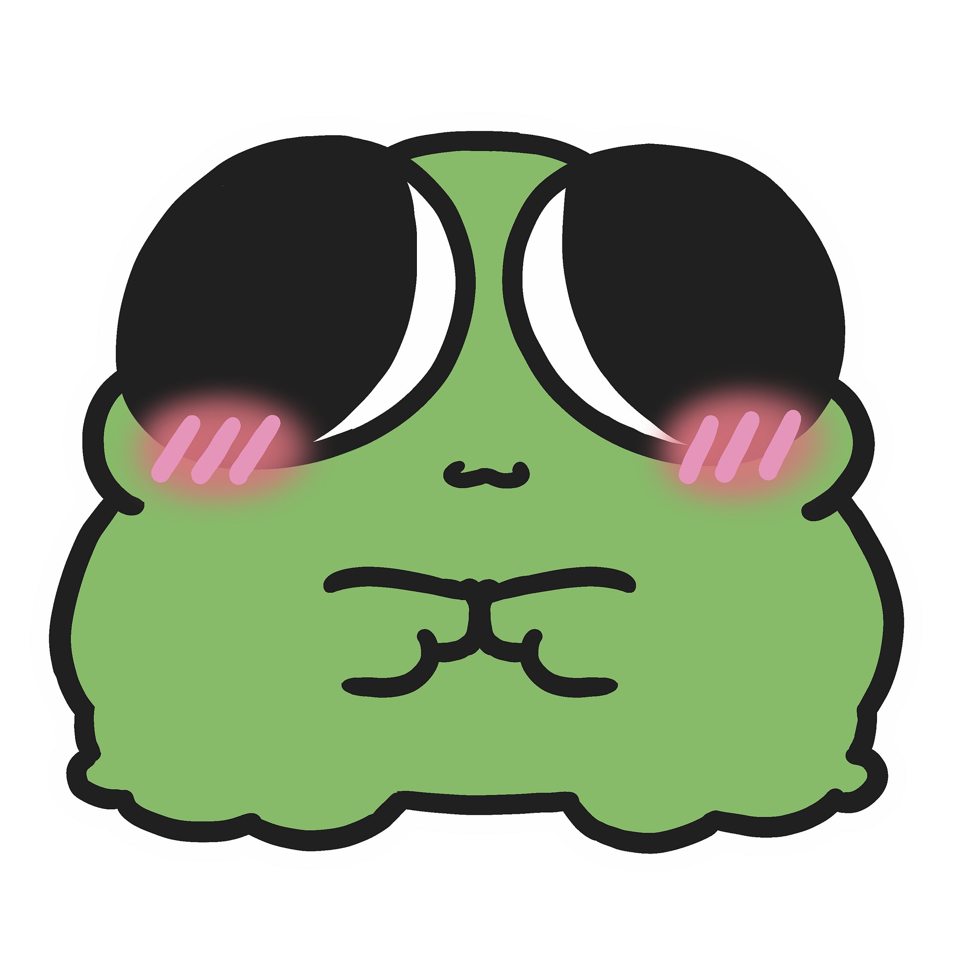 Blushing Sticker product image (1)