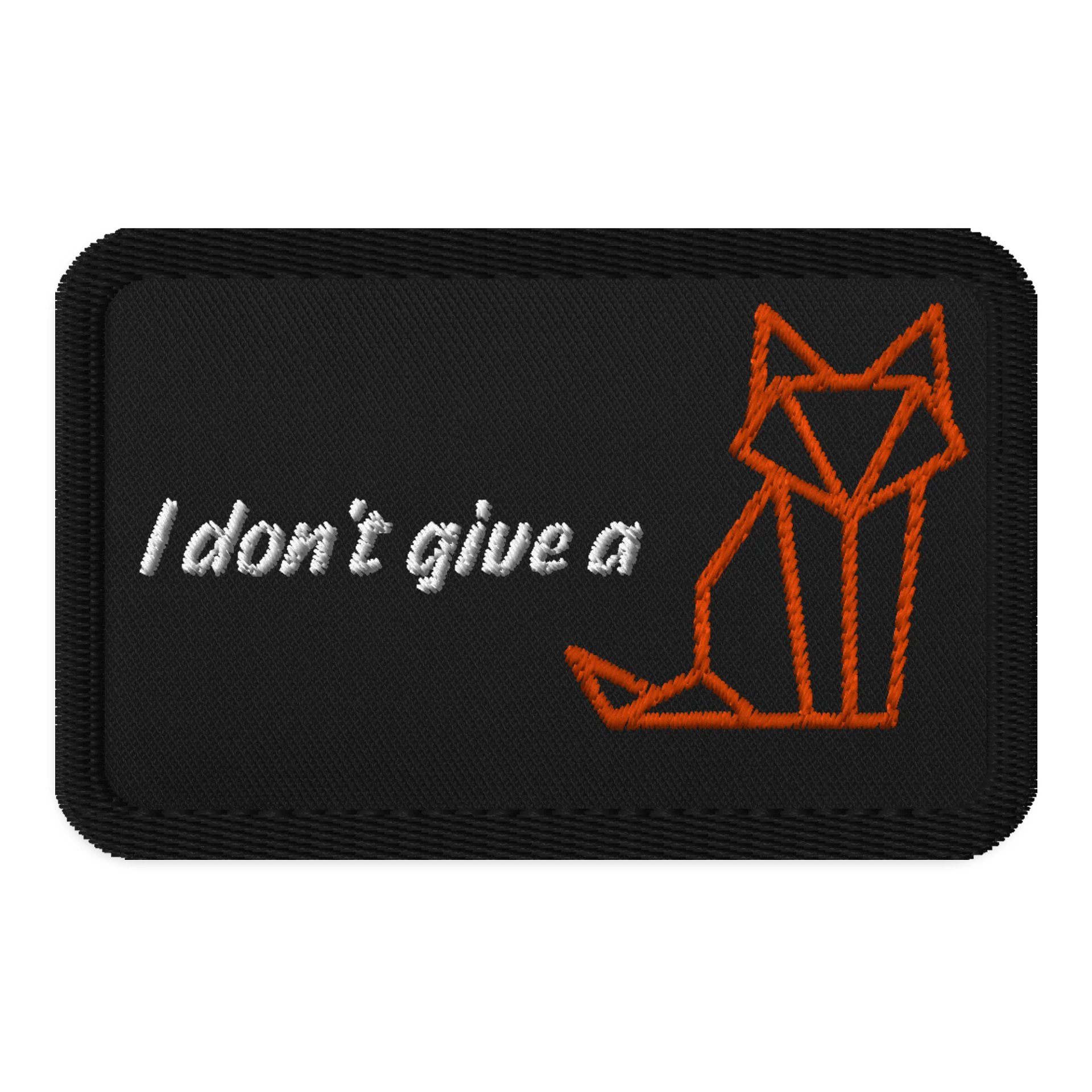 IDGAFox Sew On Patch product image (1)