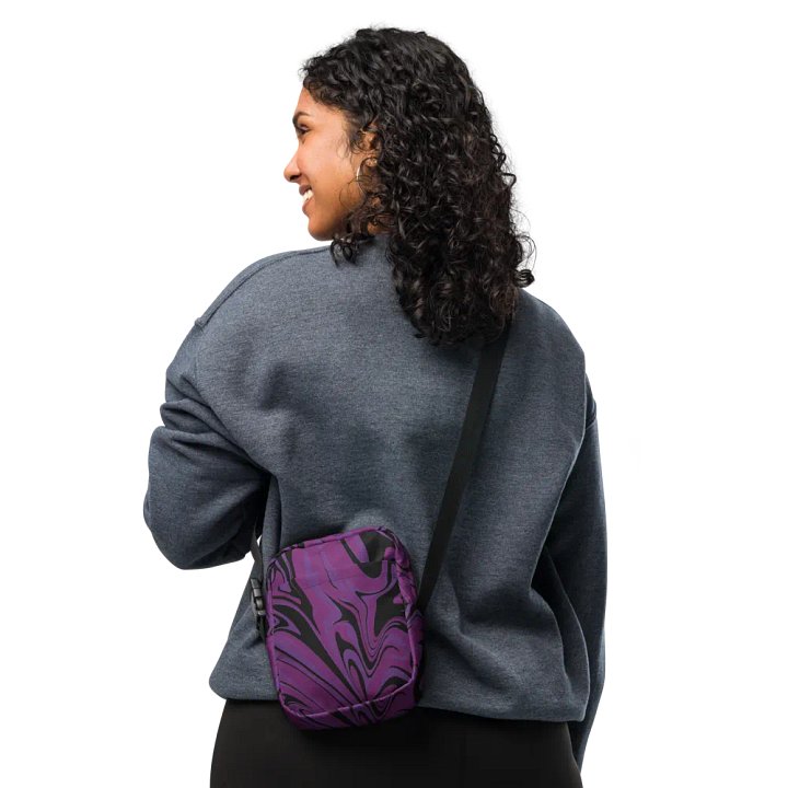 Purple Swirl Utility Crossbody Bag product image (2)