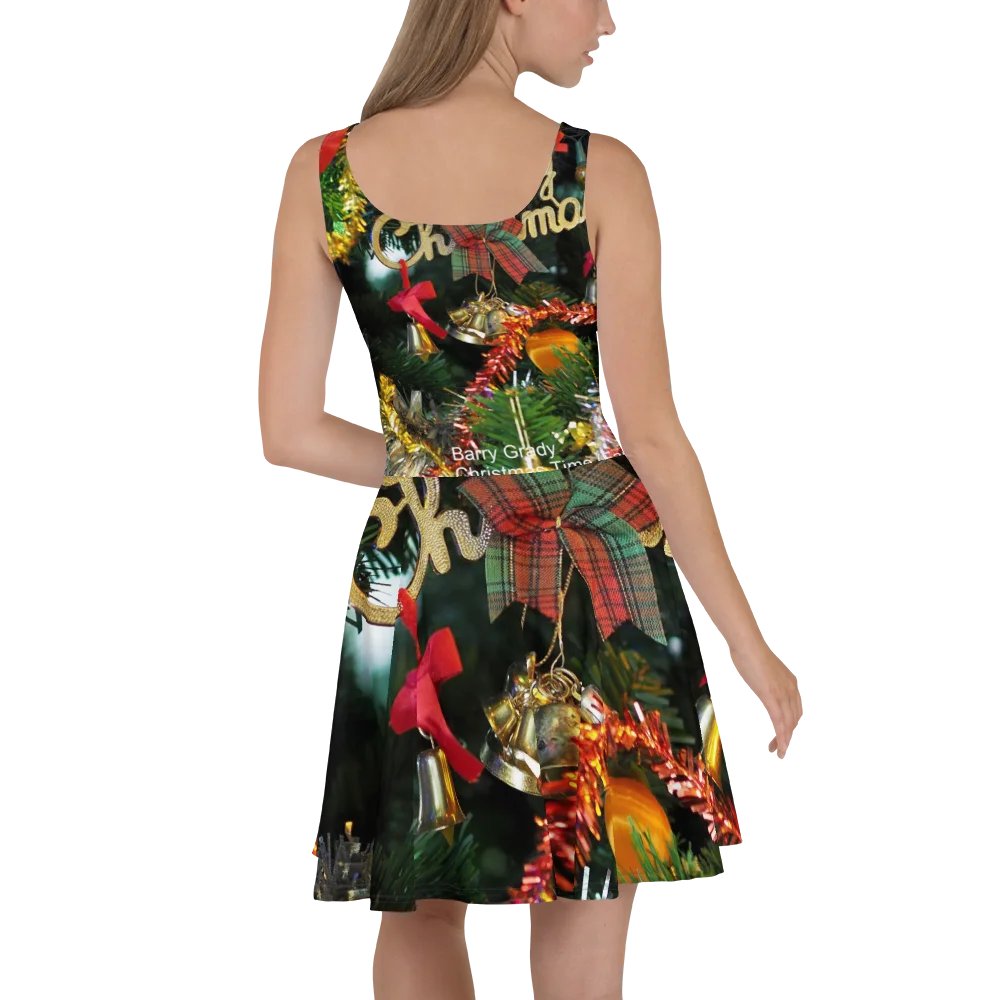 'Christmas Time (Far and Near)' Skater Dress product image (4)