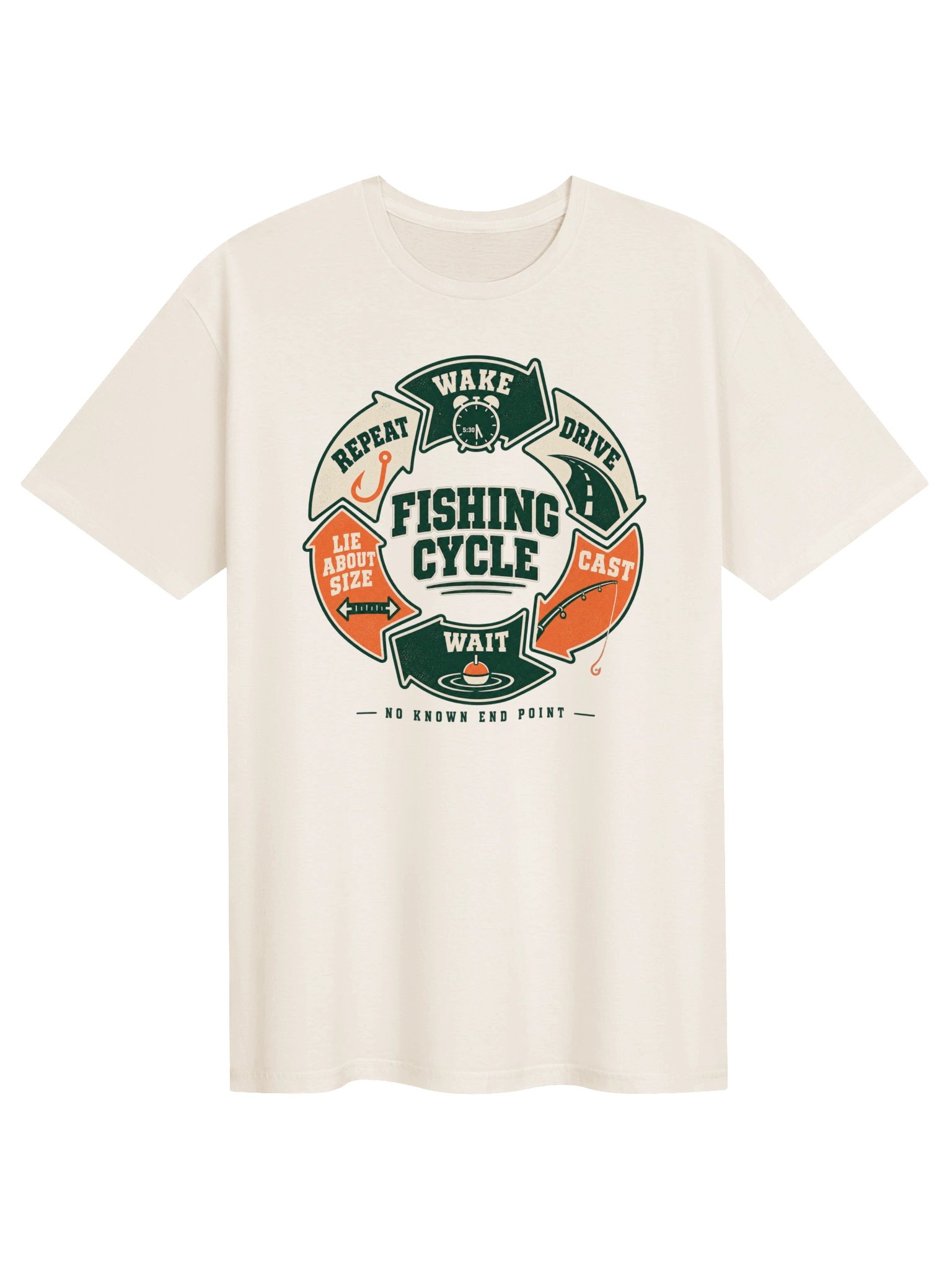 The Fishing Cycle T-Shirt product image (1)