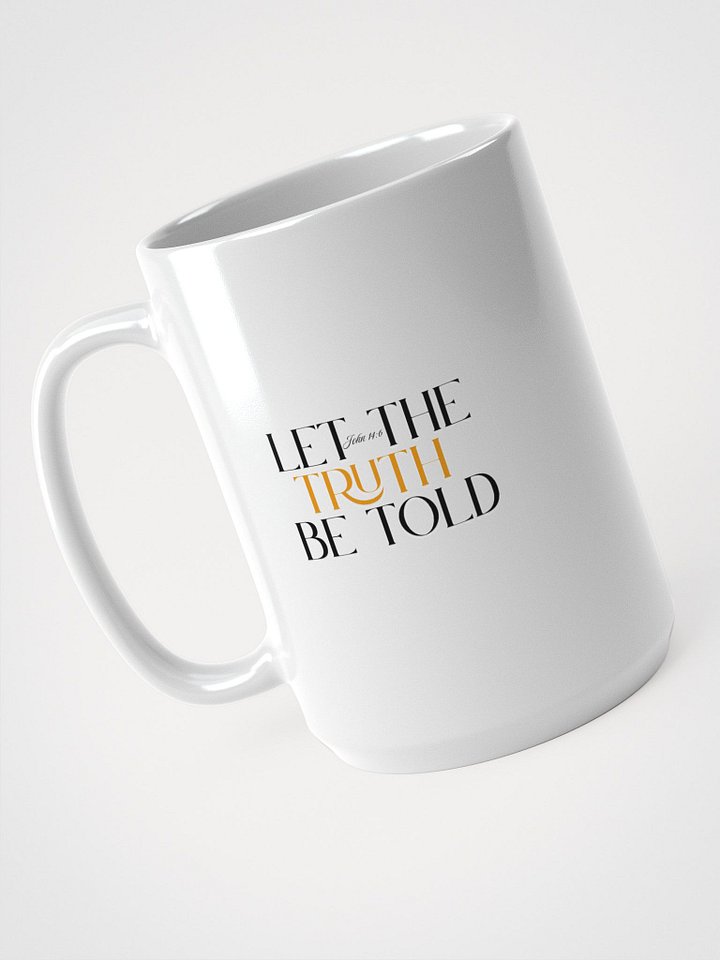 GOLD TRUTH MUG- WHITE product image (2)
