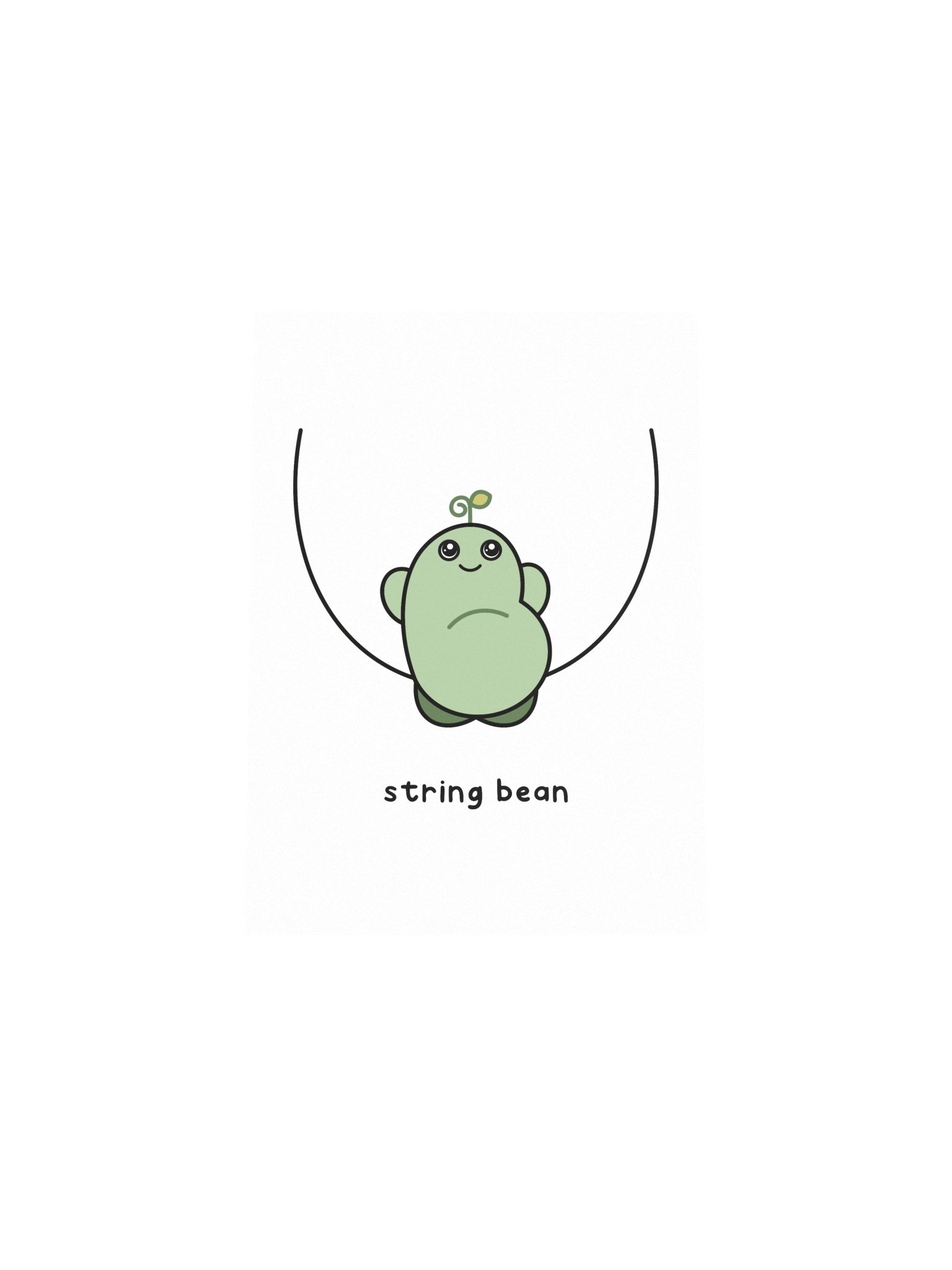 string bean print product image (4)