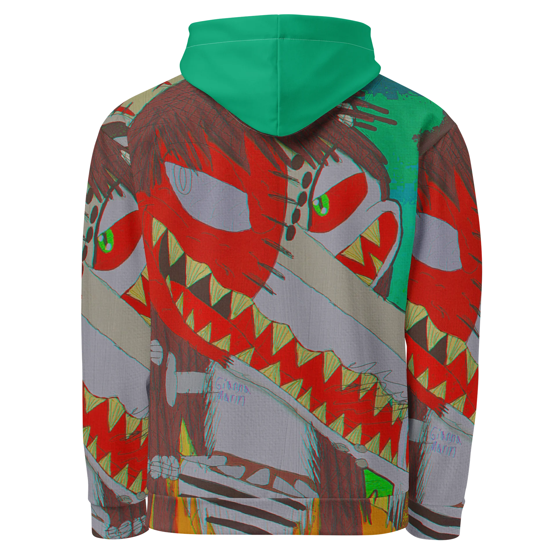 Maceo Grins All-Over Print Hoodie product image (2)