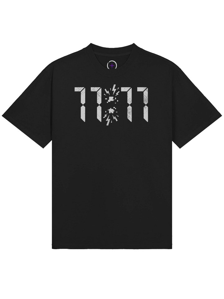 OBJECT 009: SYNCHRONICITY // 11:11_SIGNAL - 1111 Angel Number Oversized Tee product image (1)