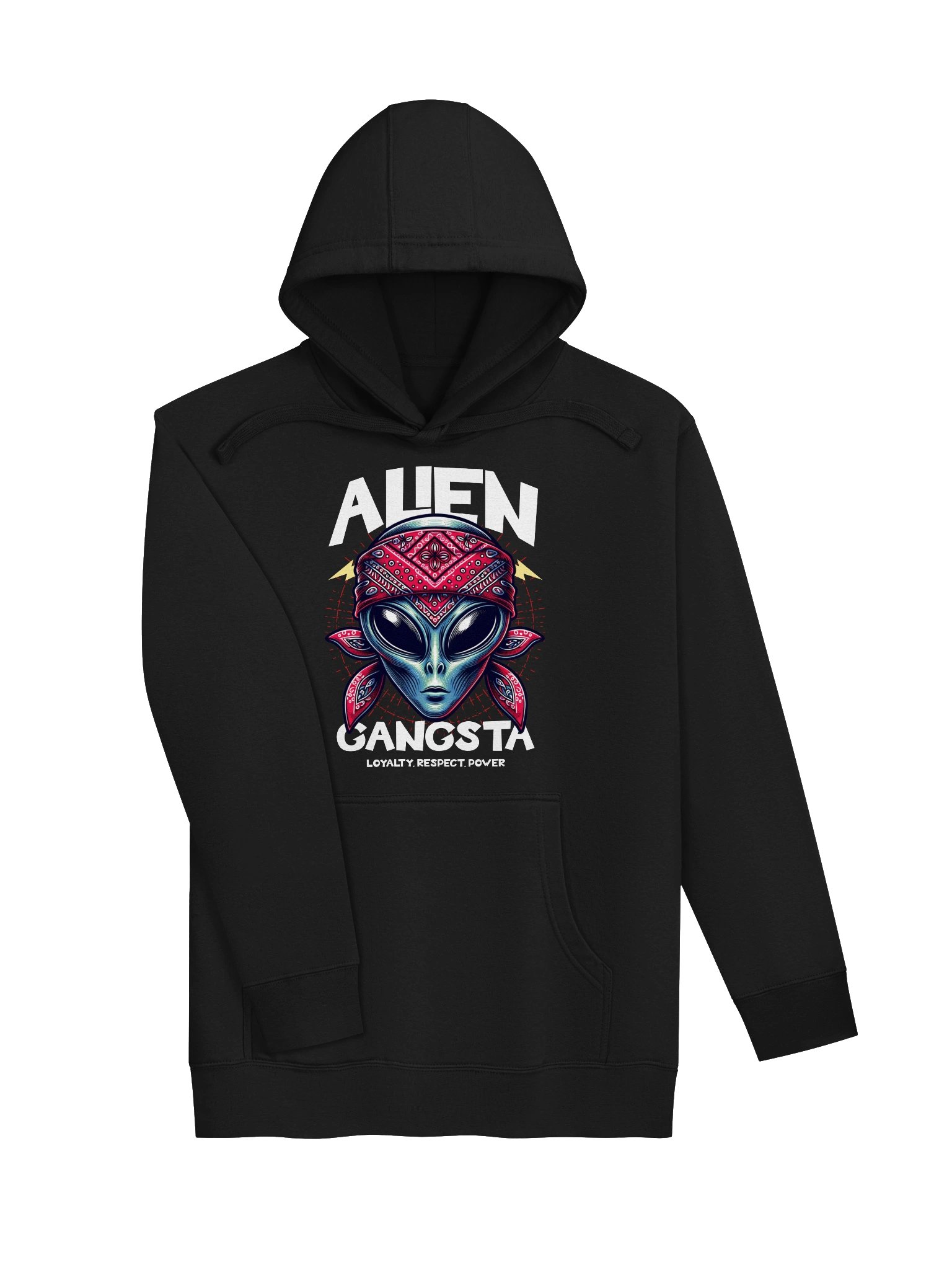 Premium Alien Gangsta Streetwear Comfort Hoodie product image (3)