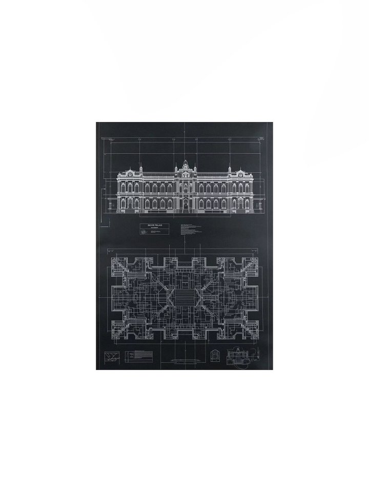 Royal Palace of Madrid: Monumental Layout & Architectural Blueprint product image (1)