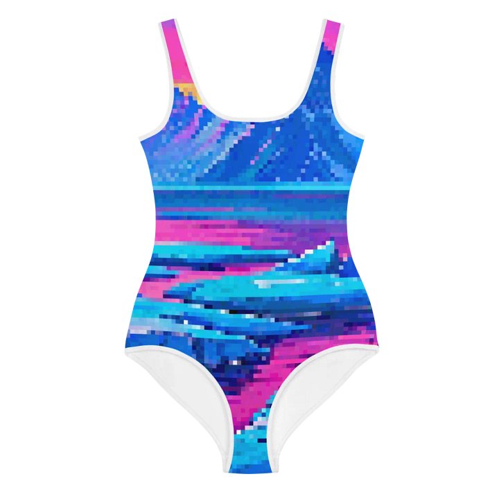 Aurora Borealis Youth Swimsuit product image (1)