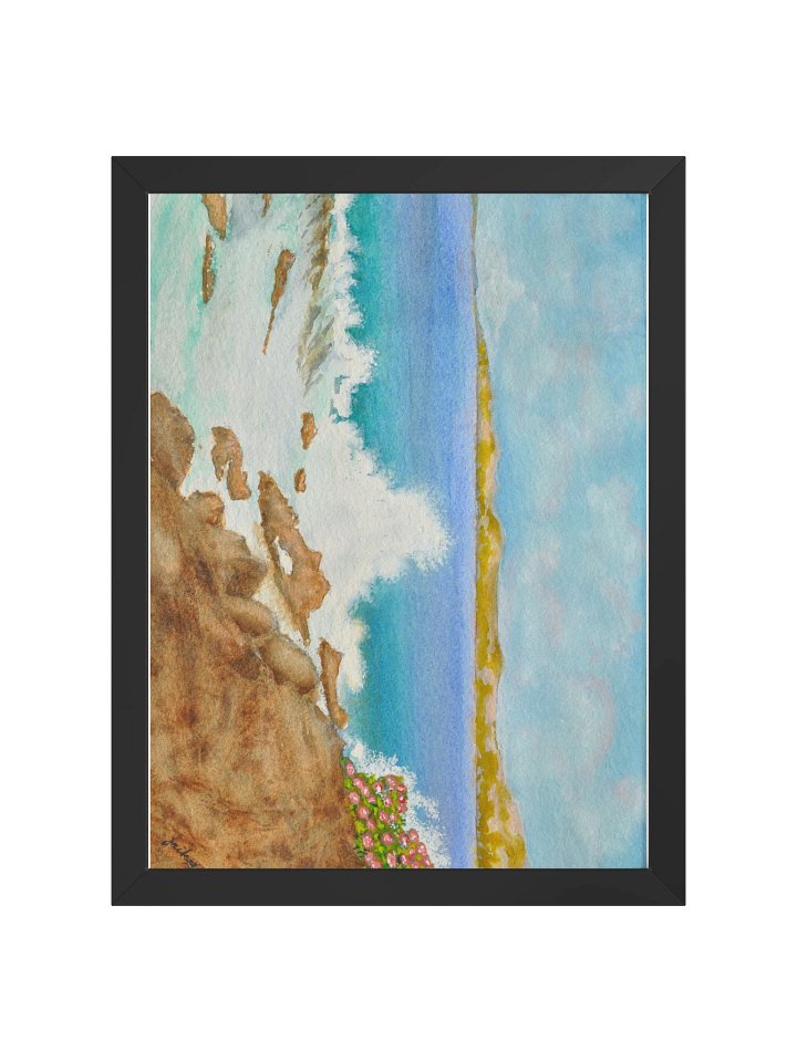 Blue Water Crashing White product image (1)