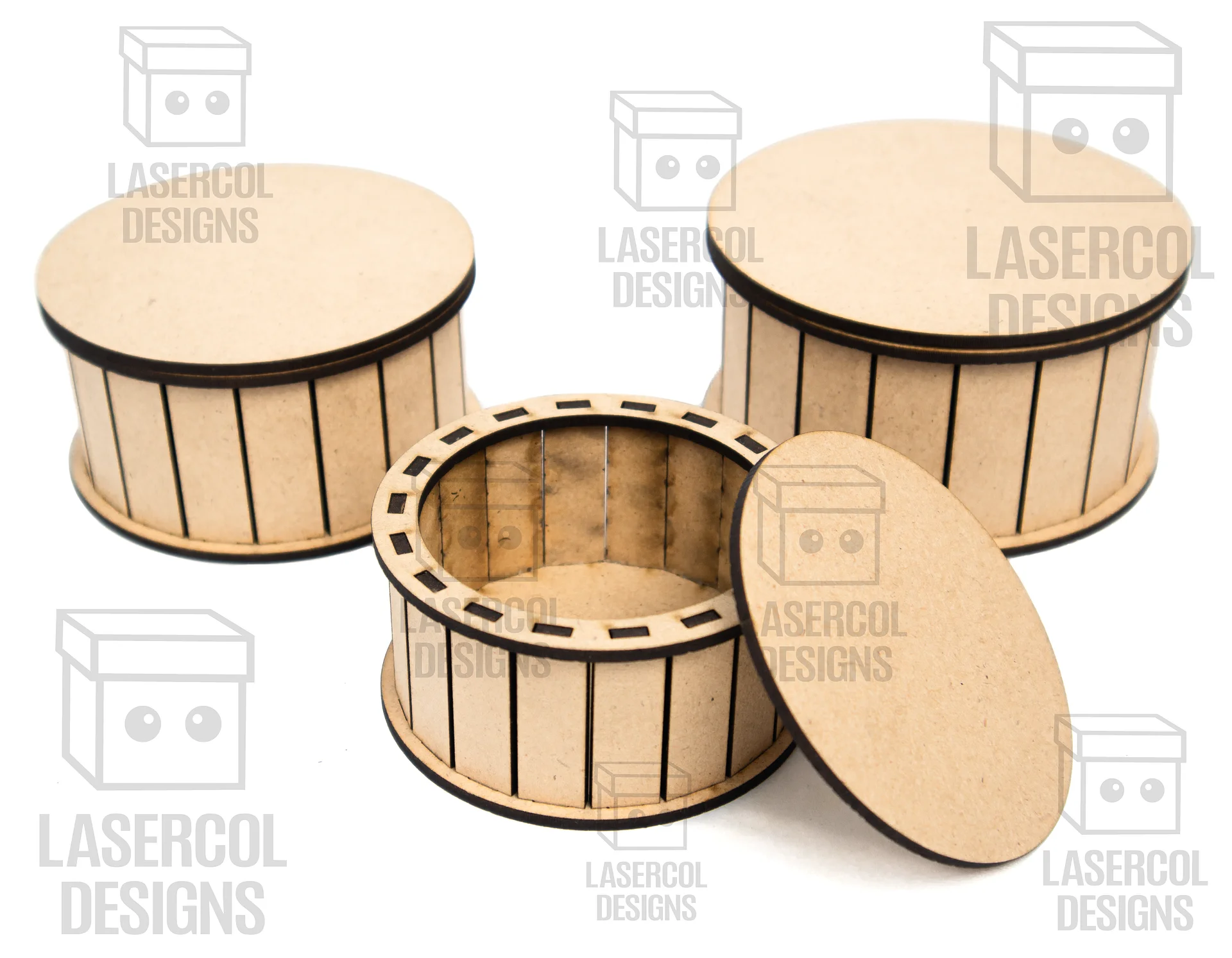 Boxes Bundle (Set 7, 8) - Laser Cut Files product image (9)