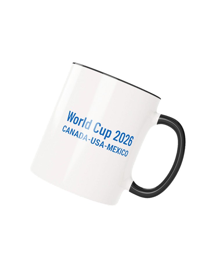 South Africa 2026 World Cup Flag Mug - South Africa Soccer Fan Coffee Cup - Premium Two-Tone Ceramic Mug product image (2)