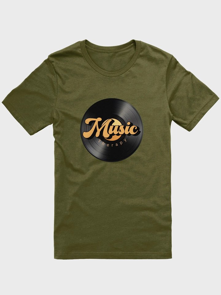 Retro Record T-Shirt - Green product image (1)