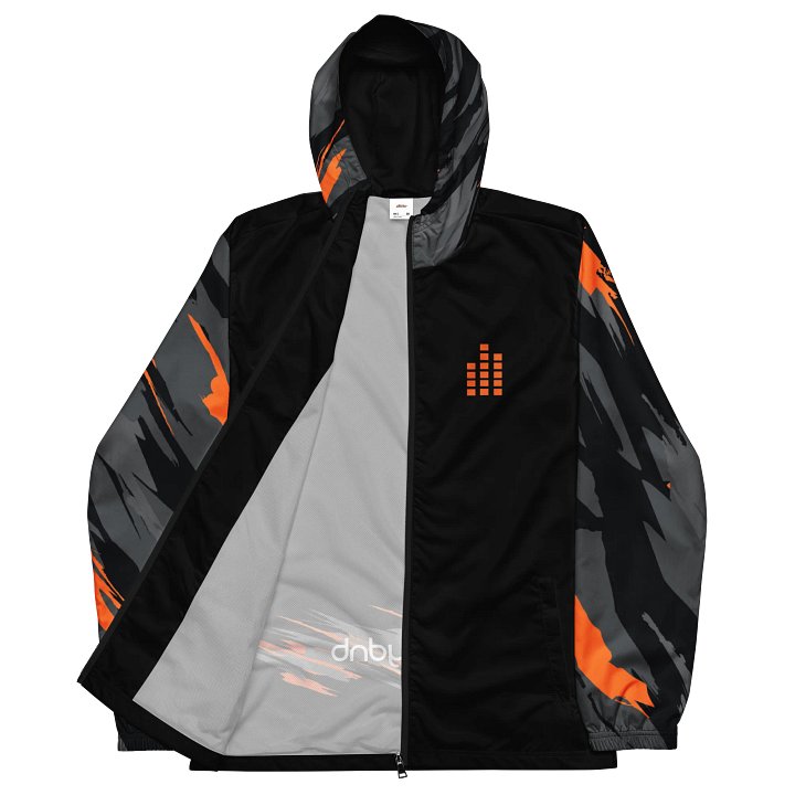 PhillyDnB :: Camo Windbreaker BLK product image (1)