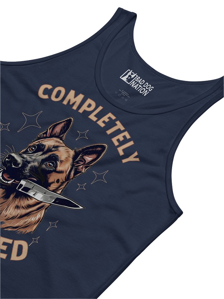 Completely Unhinged Malinois - Premium Unisex Tank Top product image (2)