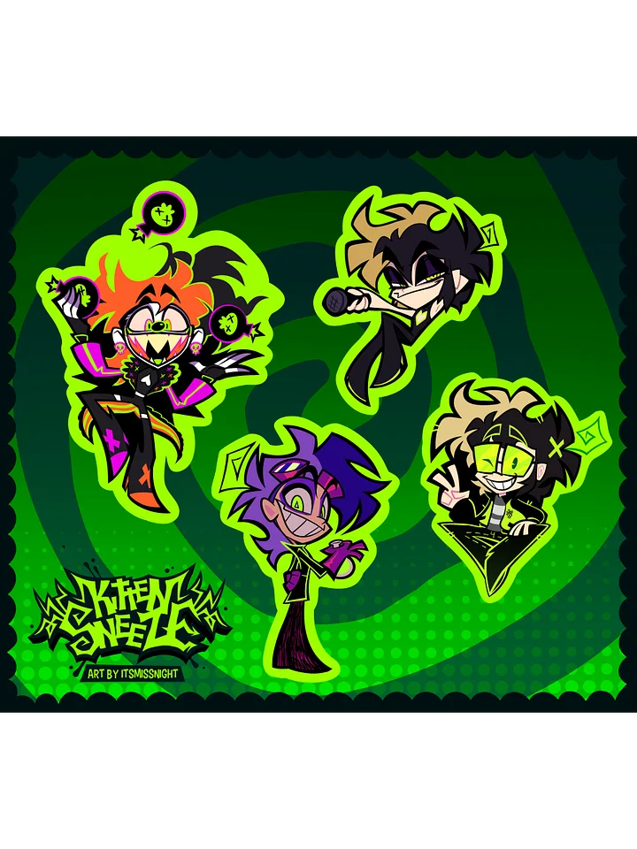 KittenSneeze Sticker Sheet product image (2)
