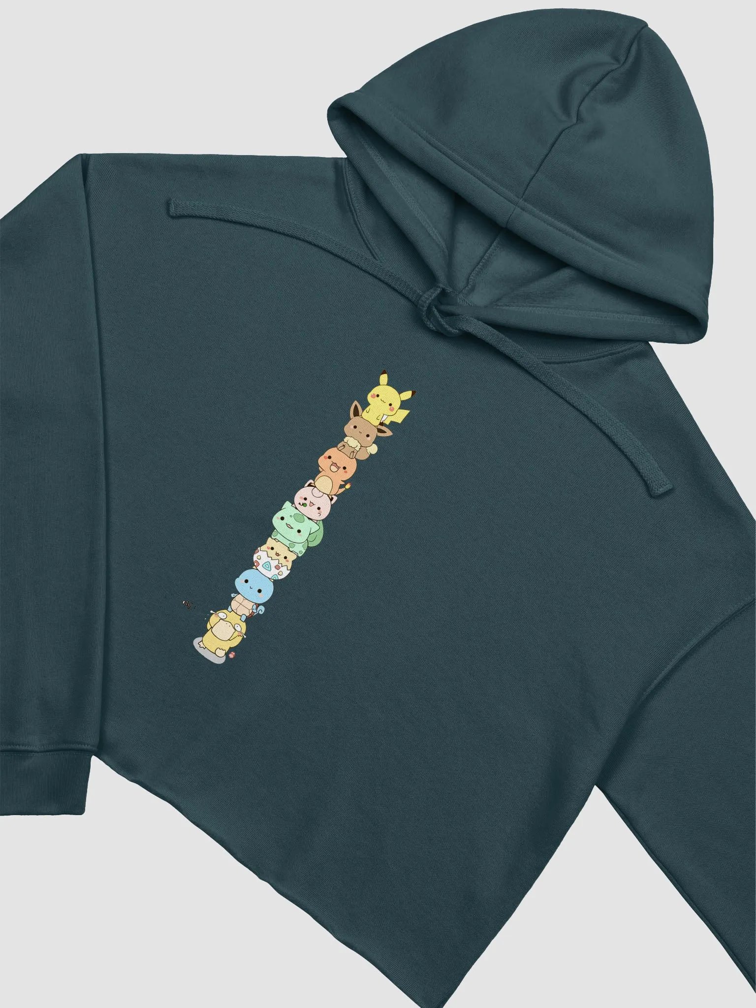 Chibi Pokemons Stack Cropped Hoodie product image (21)