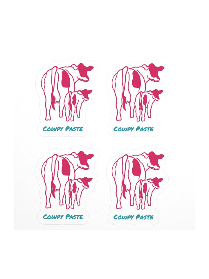 Cowpy Paste - Sticker (small) product image (1)