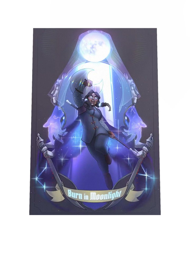 Khari Moon Maiden Poster - Ballad of Ennersval product image (2)