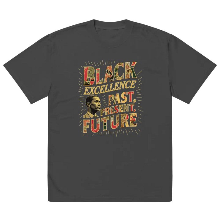 Black Excellence Legacy Oversized Tee product image (2)