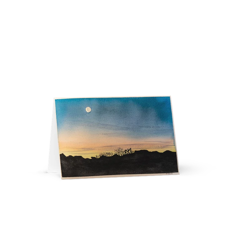 Soft Arizona Sunset Greeting Card product image (1)