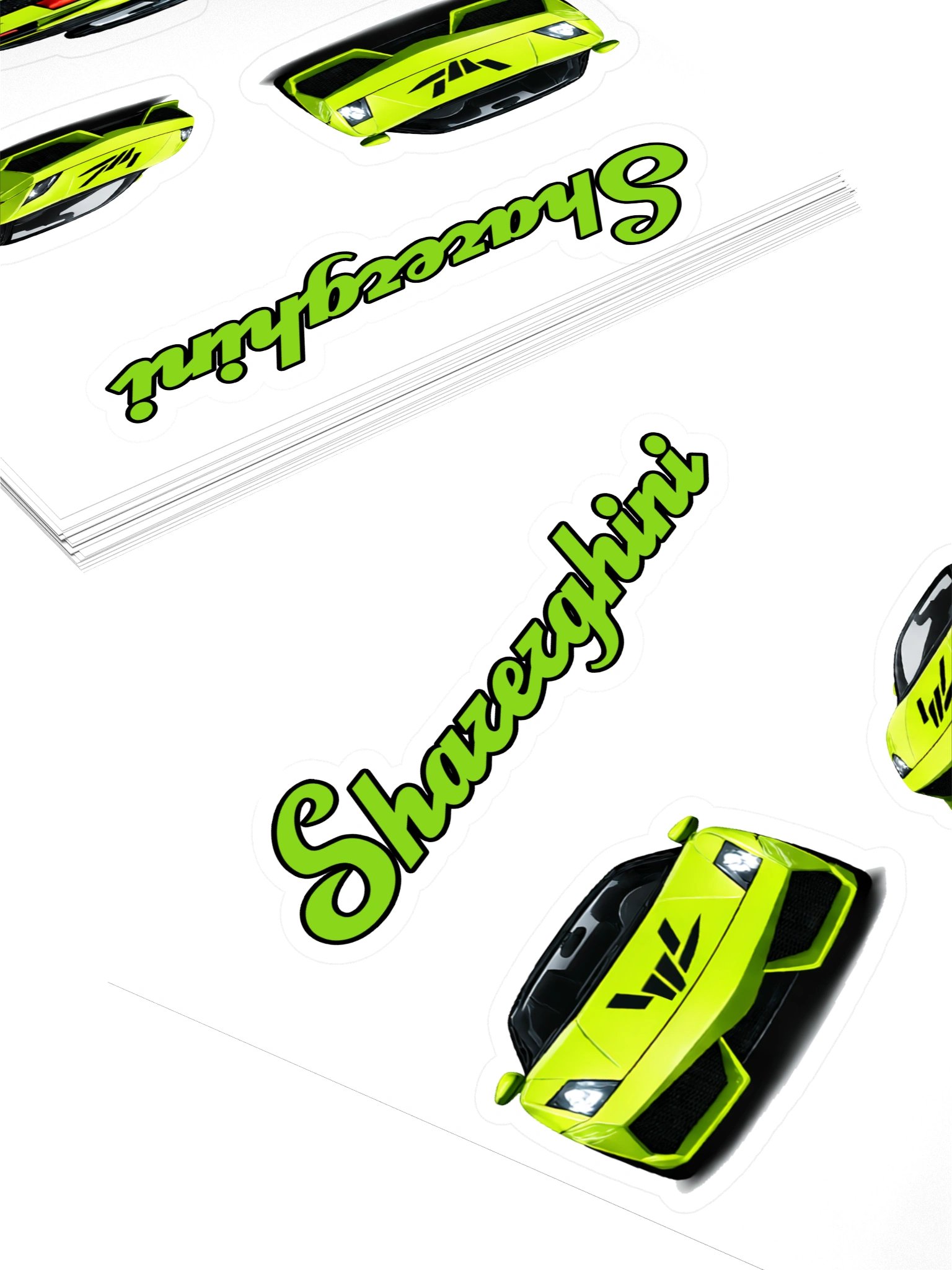 SHARERGHINI Sticker Sheet product image (4)