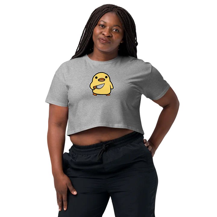 Stabby Duck Crop Top product image (1)