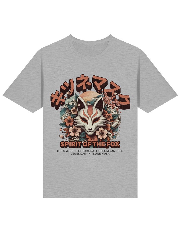 Kitsune Spirit Sakura Fox T-Shirt - Gildan Softstyle product image (2)
