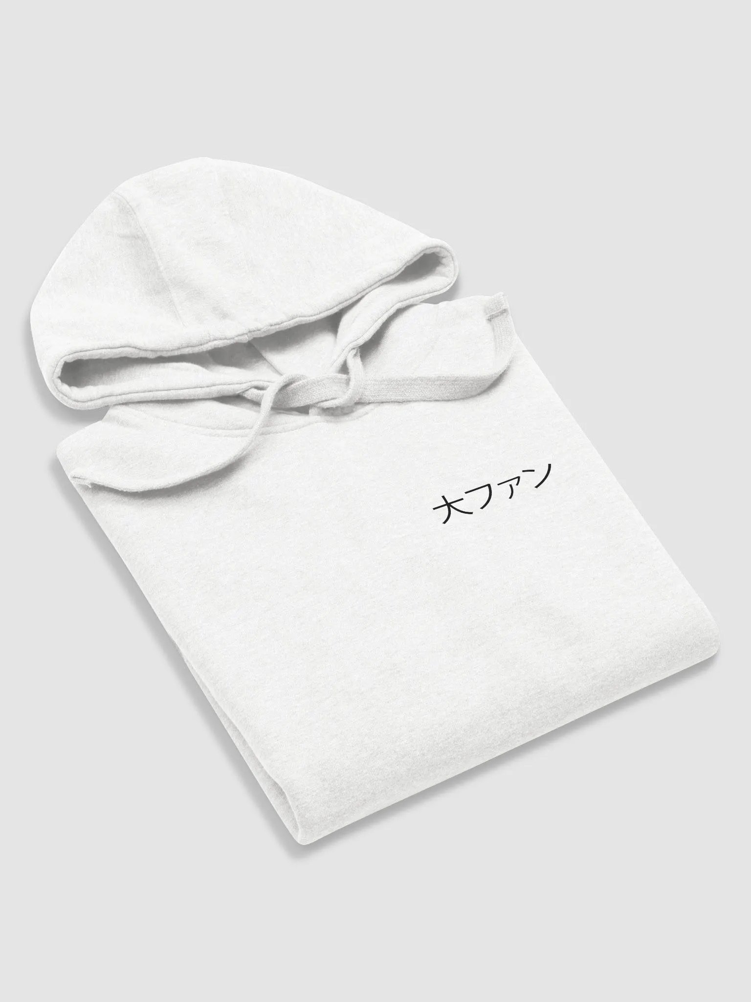 "BIG FAN" HOODIE White product image (5)