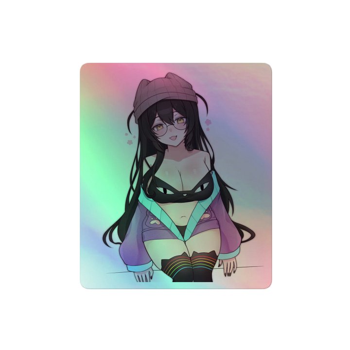 Cozy Sticker (Square/Holo) product image (2)