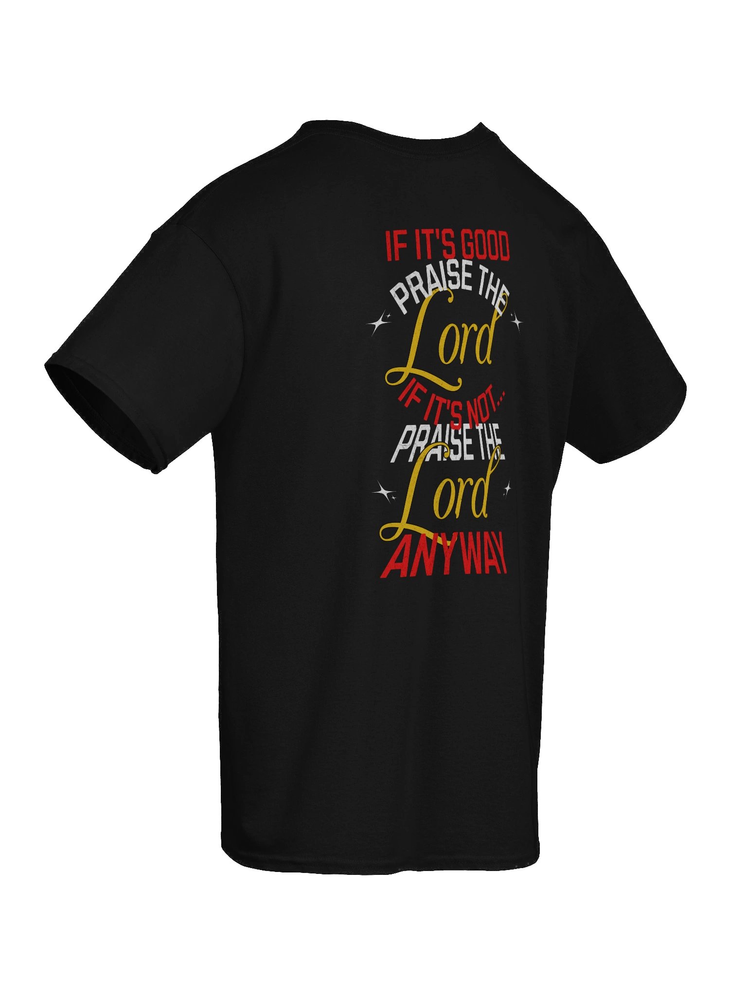 YHWH Heavyweight Tee - "Praise the Lord" product image (5)