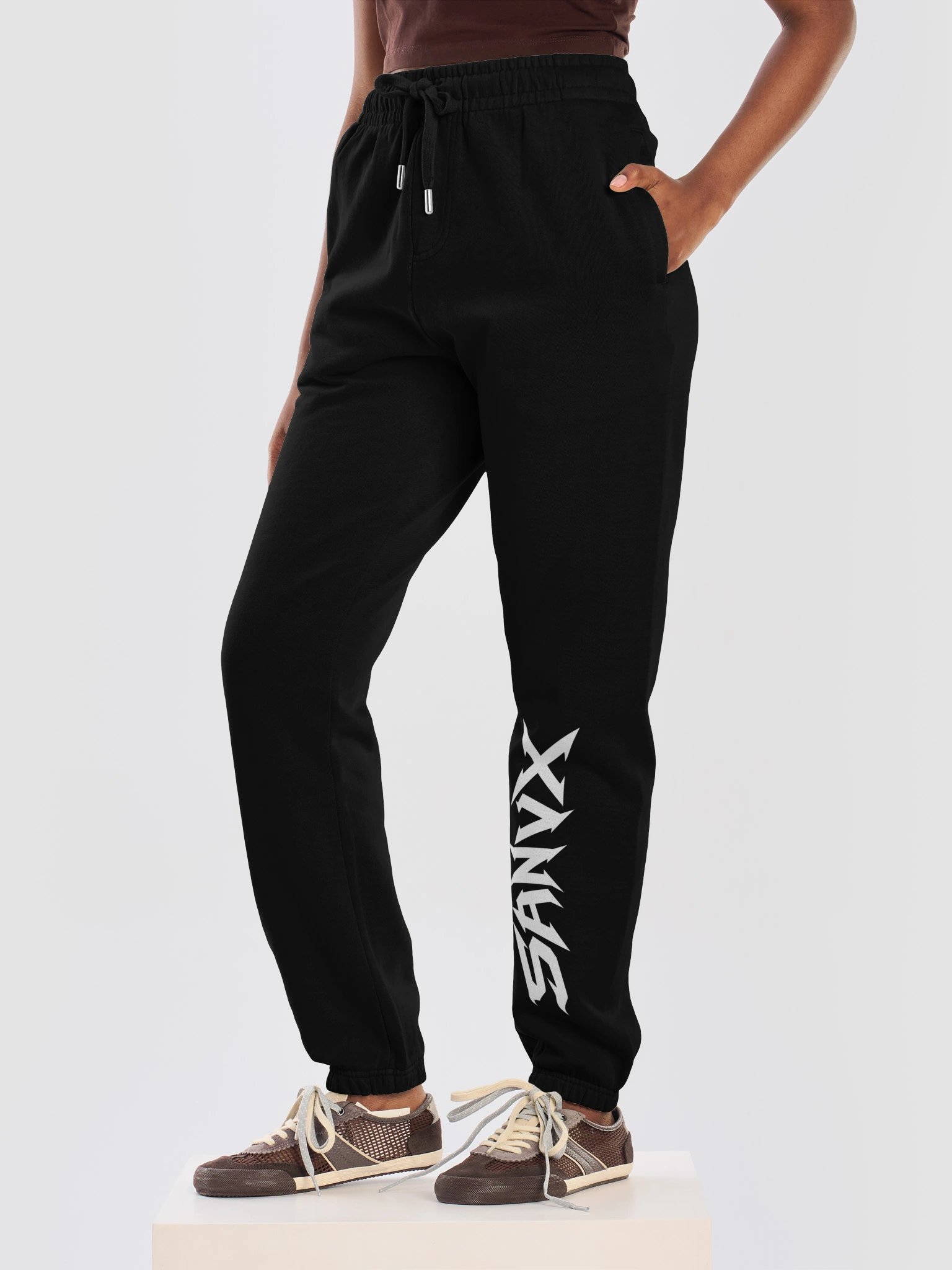 SANVX Urban Sweatpants: Bold Vertical Logo product image (9)