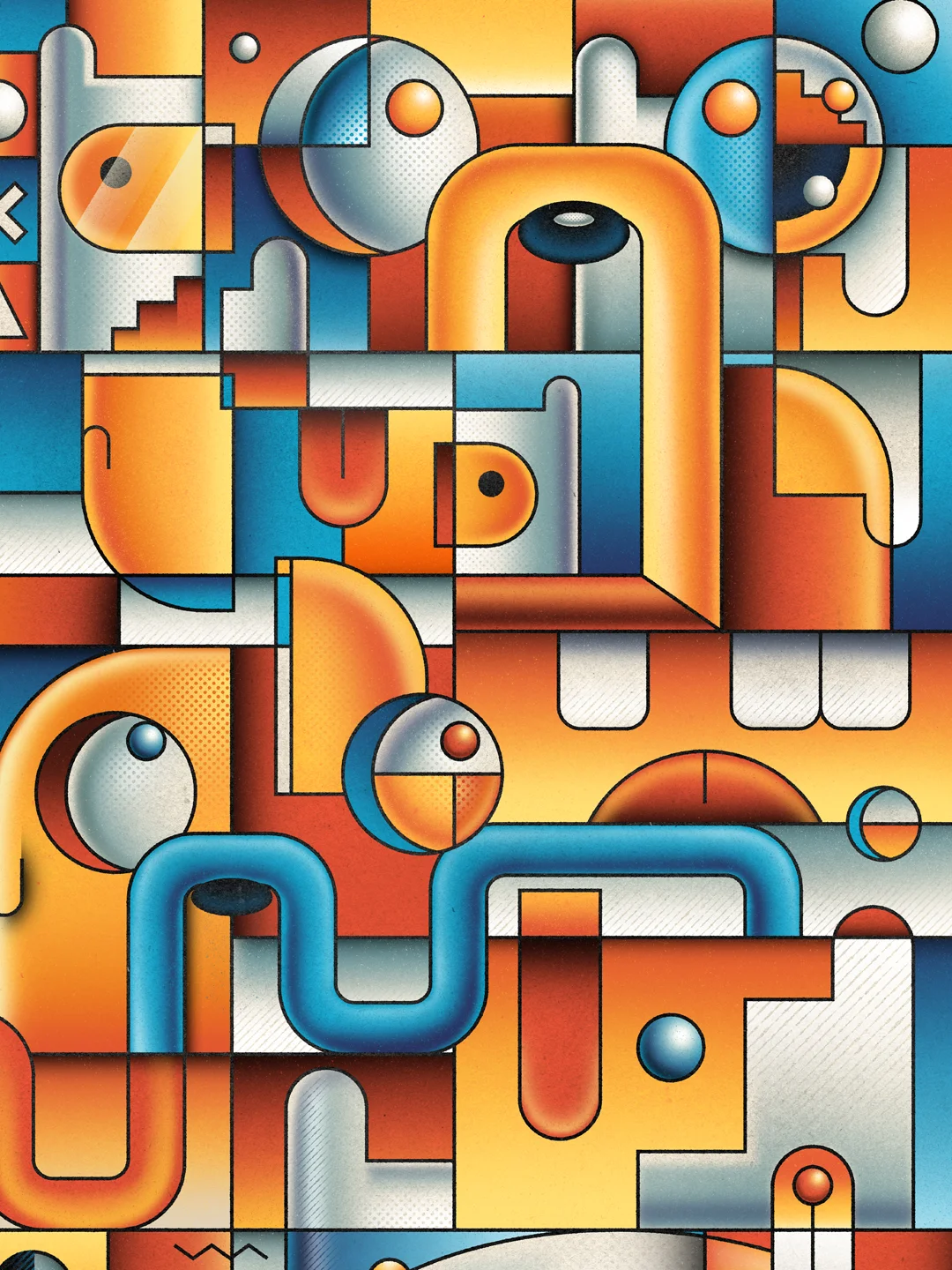 Modular Daze | Print product image (2)