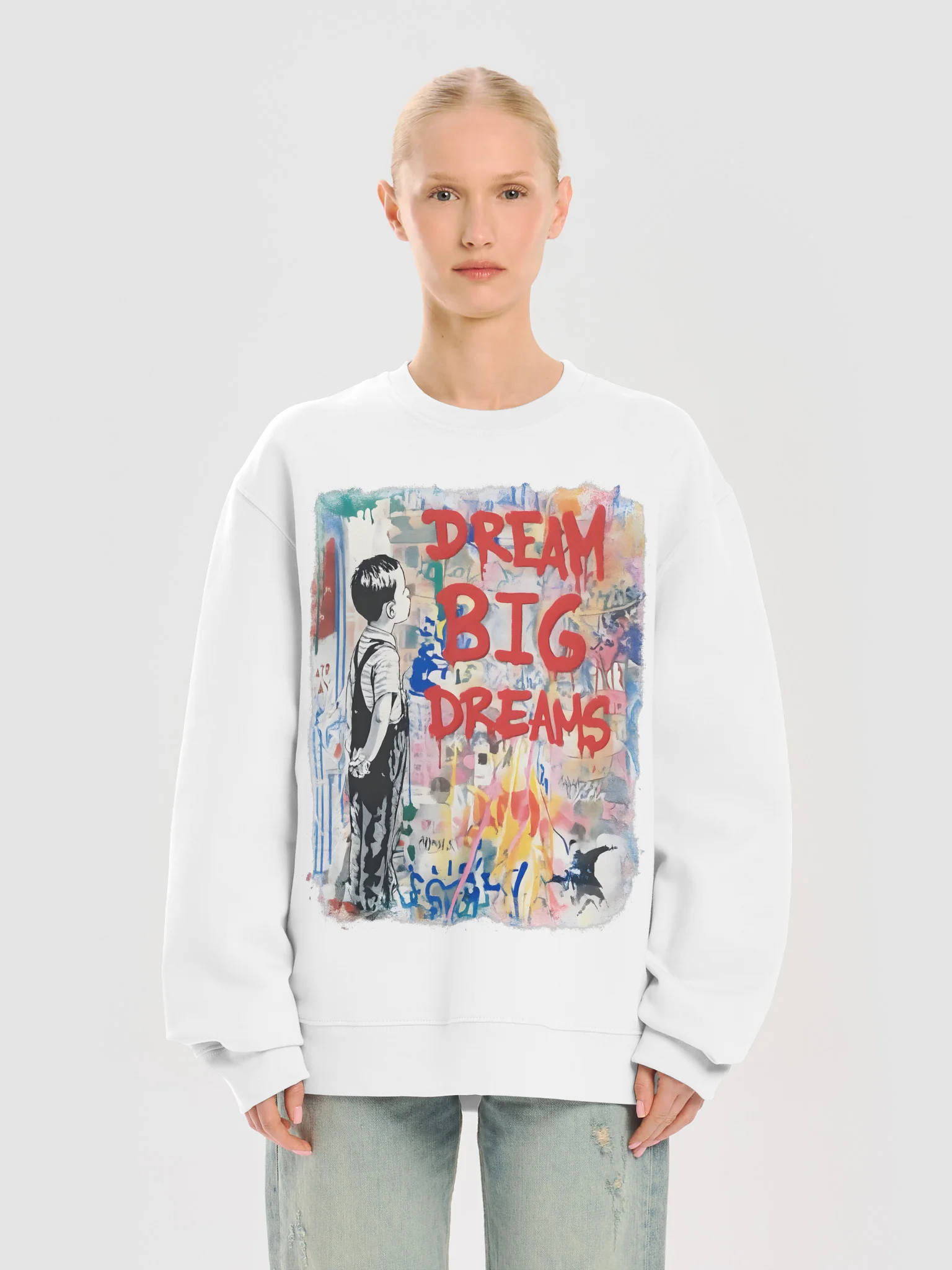 Dream Big Dreams Oversized Sweatshirt product image (9)