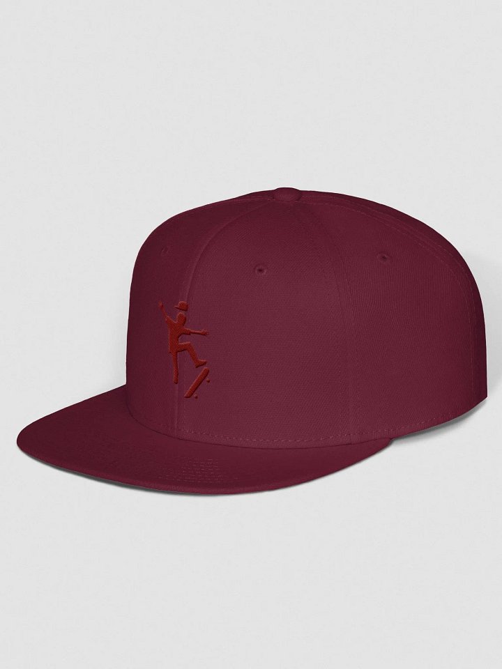 Dazzle Deck Burgundy Maroon Baseball Cap product image (2)