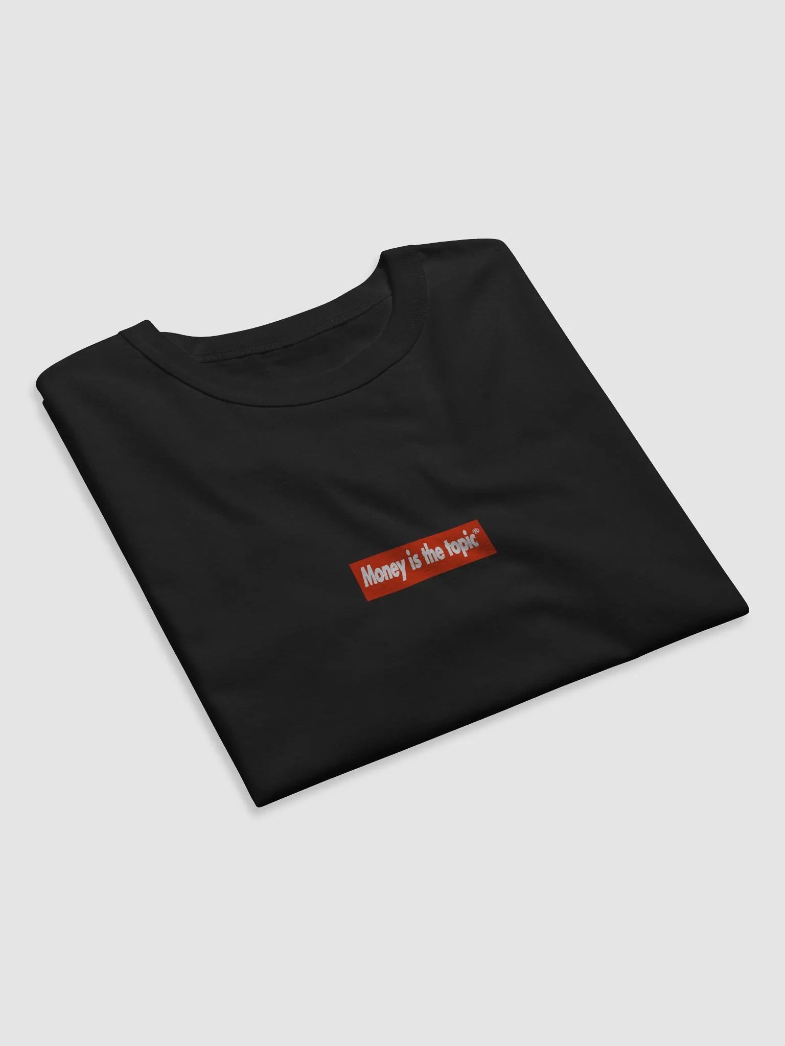 MONEY IS THE TOPIC™ BOXED LOGO RELAXED FIT TEE UNISEX 2.0 product image (9)