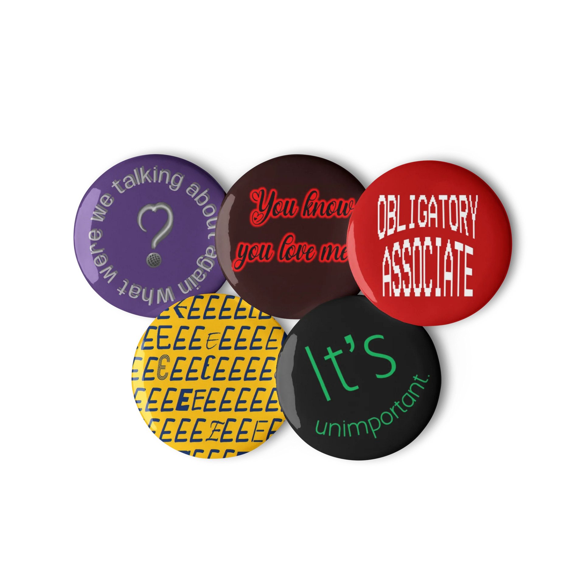 WILLOWISP Button Pins (Quote Collection) product image (2)