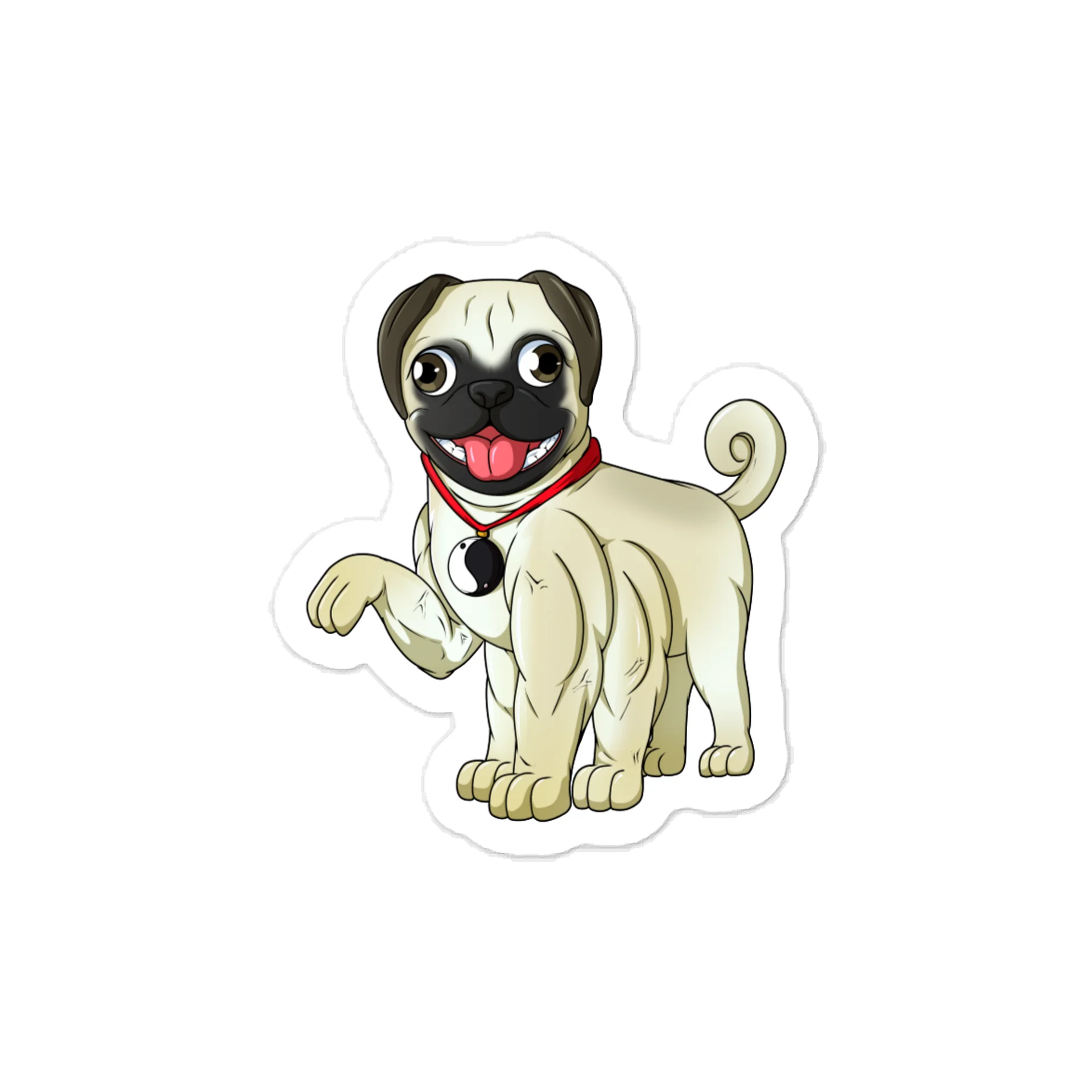 Goro The Pug Sticker product image (1)