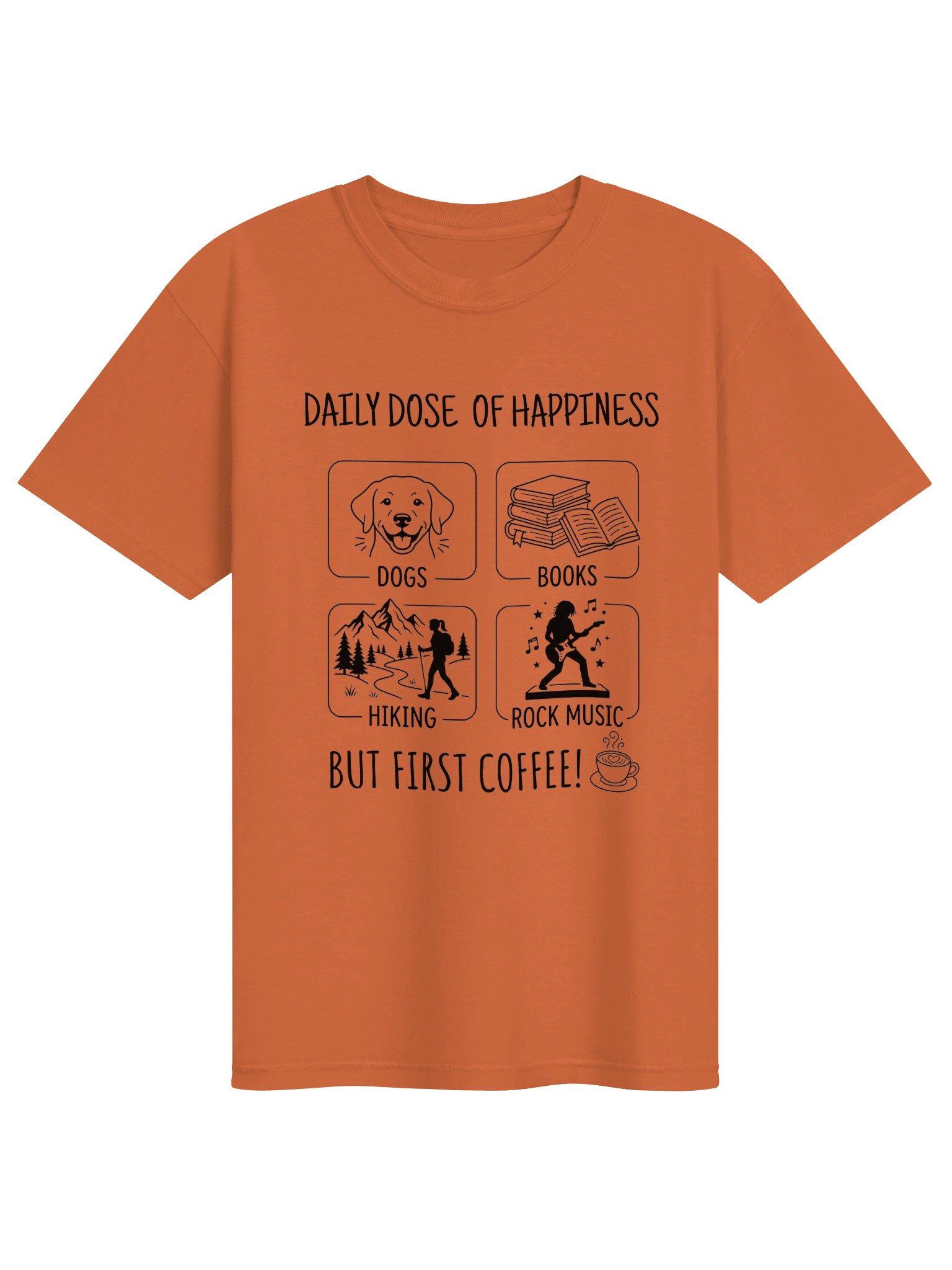 Daily Dose of Happiness - The Ultimate Lifestyle Tee, Comfort Colors Unisex T-shirt product image (47)