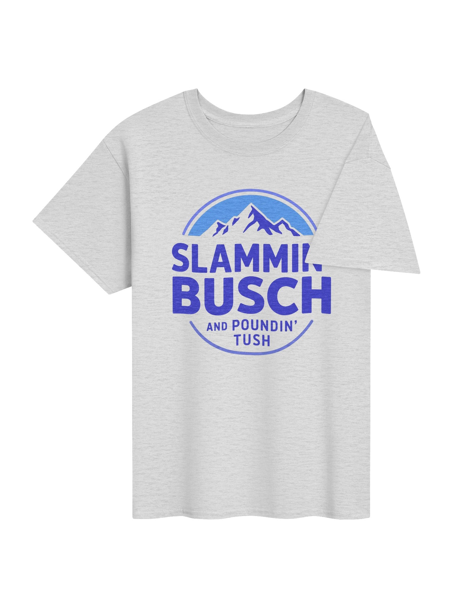 Funny Beer Drinking Shirt – Slammin’ & Poundin’ Adult Humor Tee product image (74)