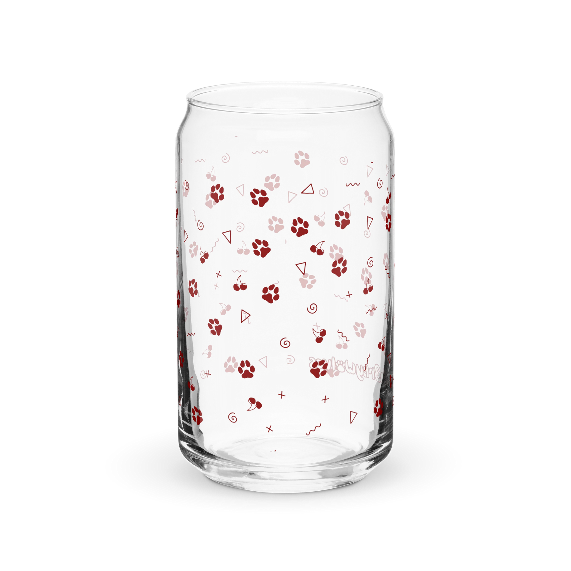 cherry arcade | clear glass product image (3)