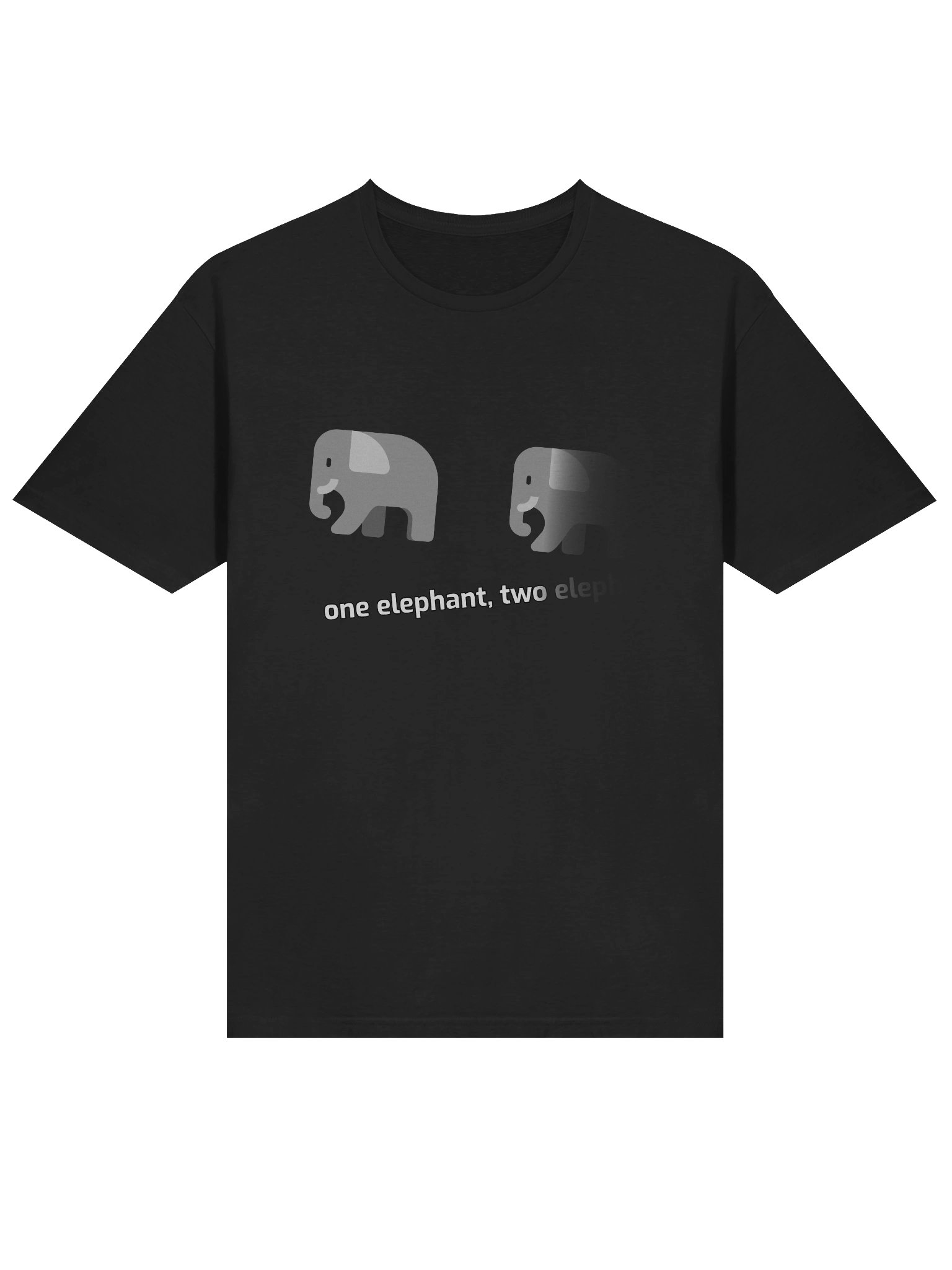 One Elephant, Two Elepha- T-Shirt #4 product image (2)