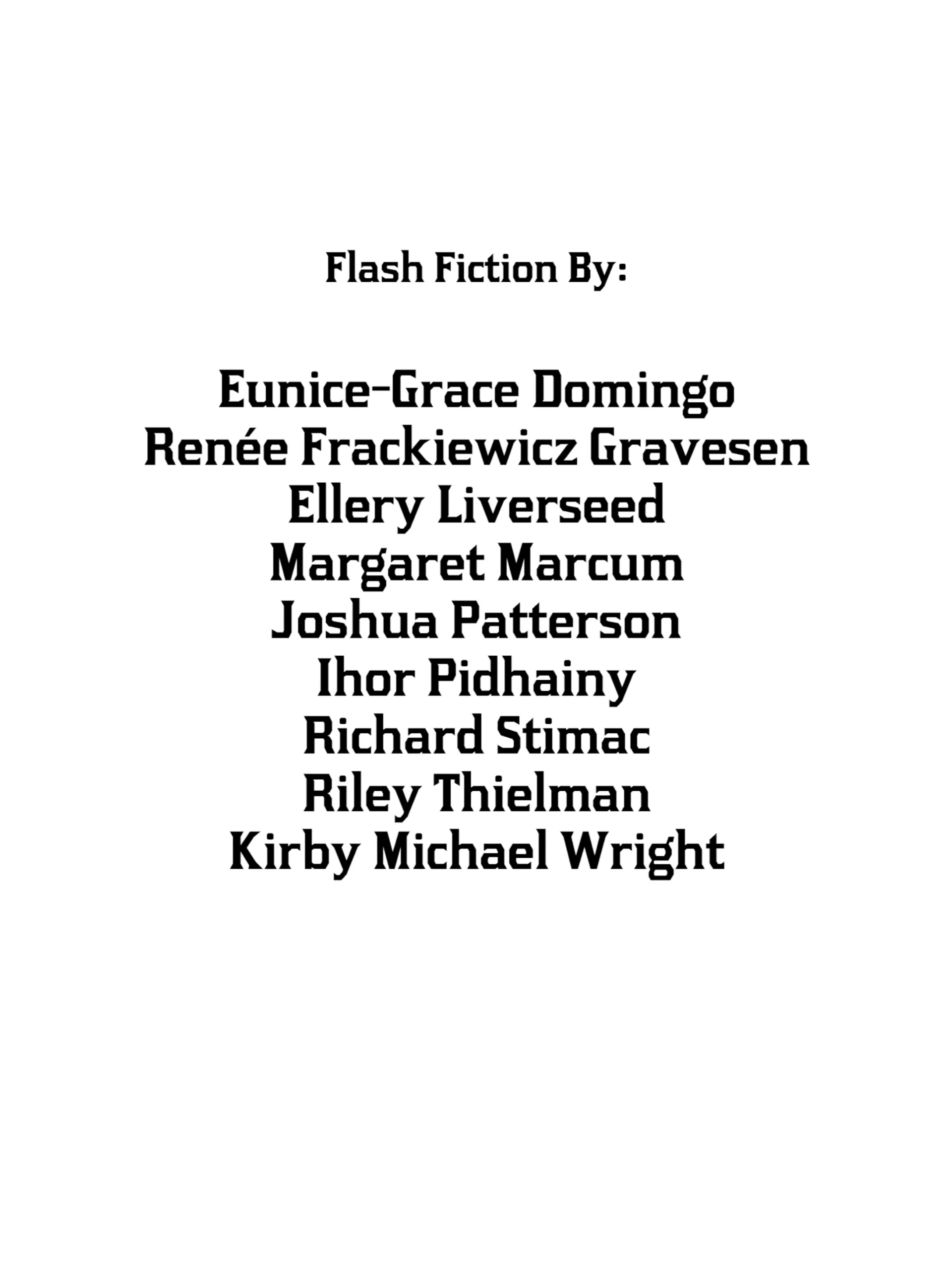 Modern Flash Fiction - Spring 2026 product image (2)