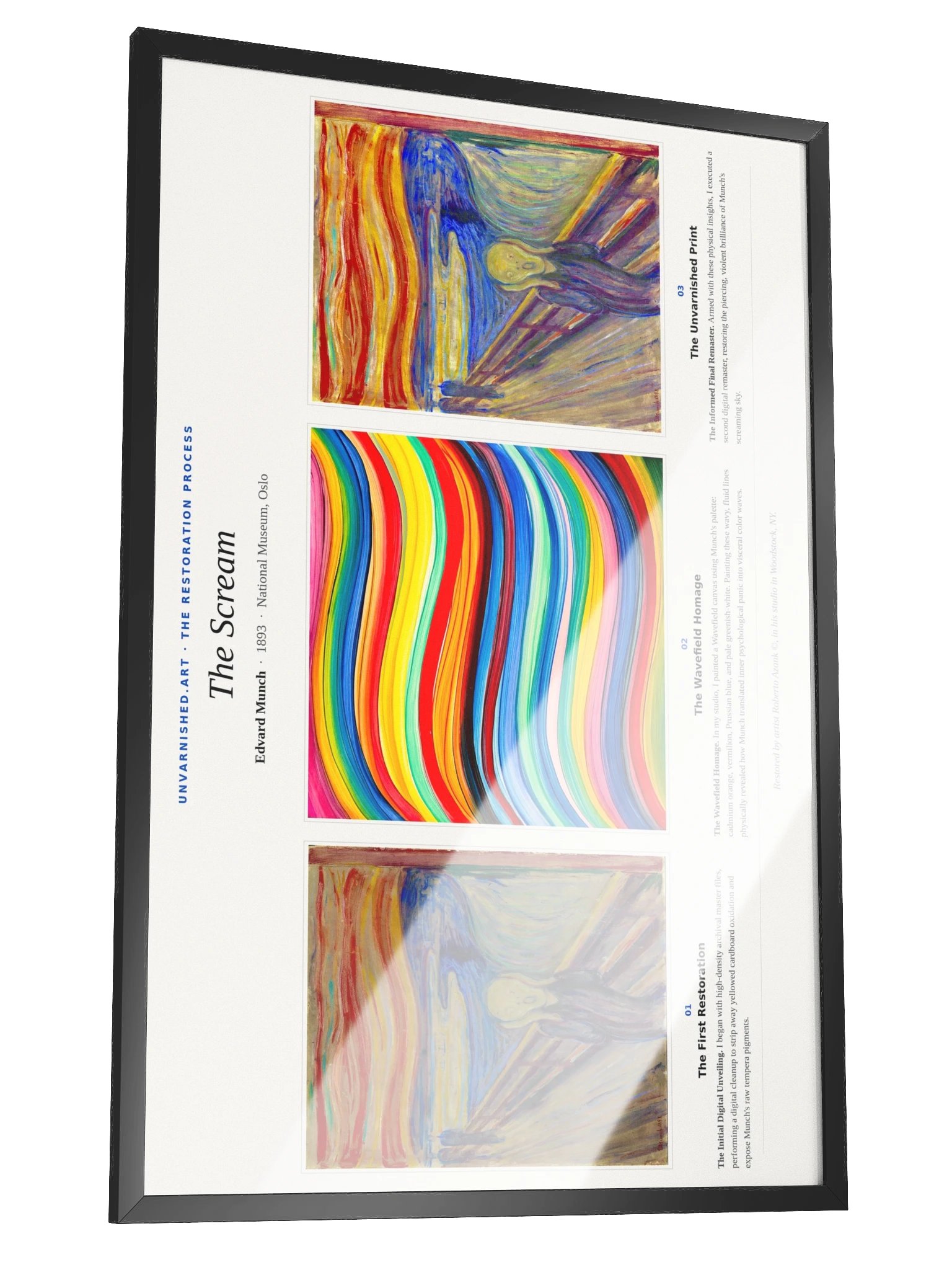 The Scream — Framed Process Poster product image (2)