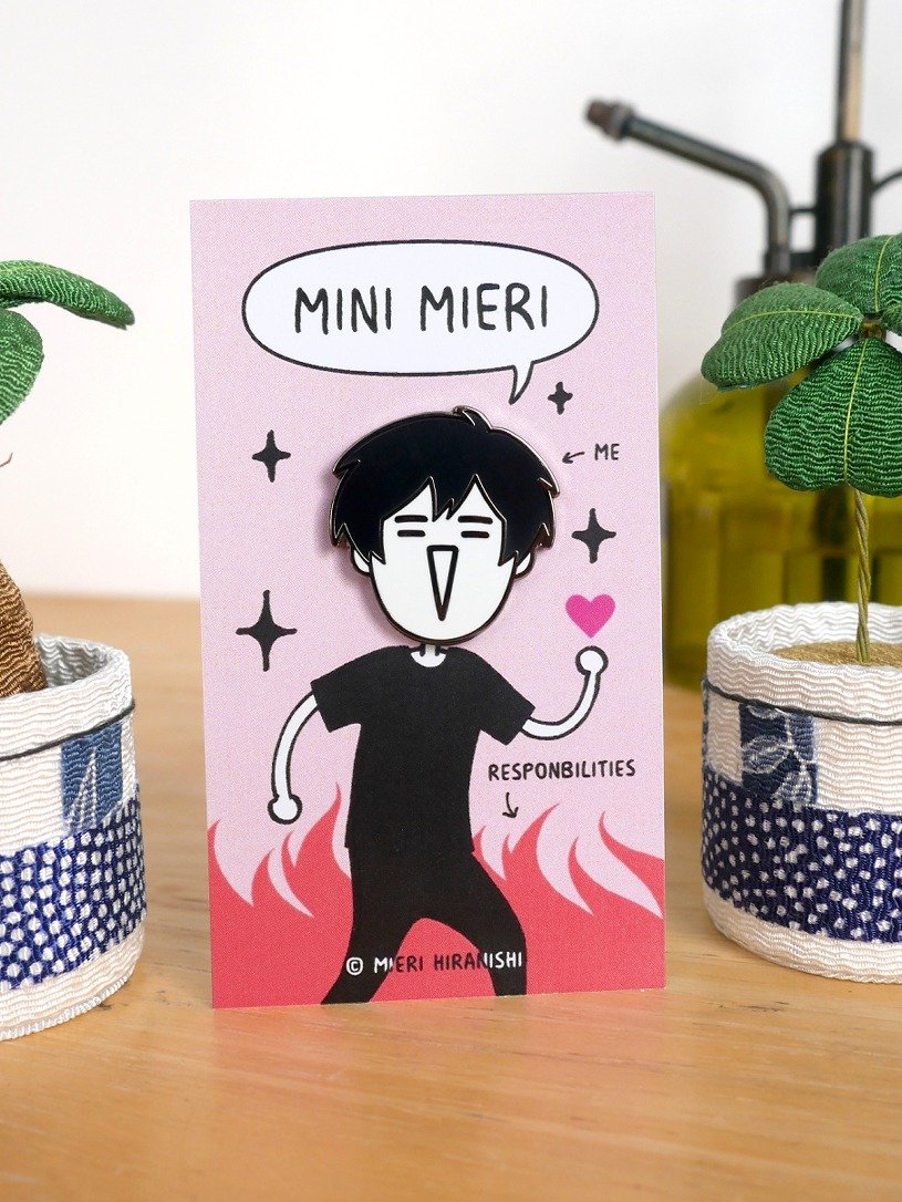 Mieri Hard Enamel Pin product image (1)