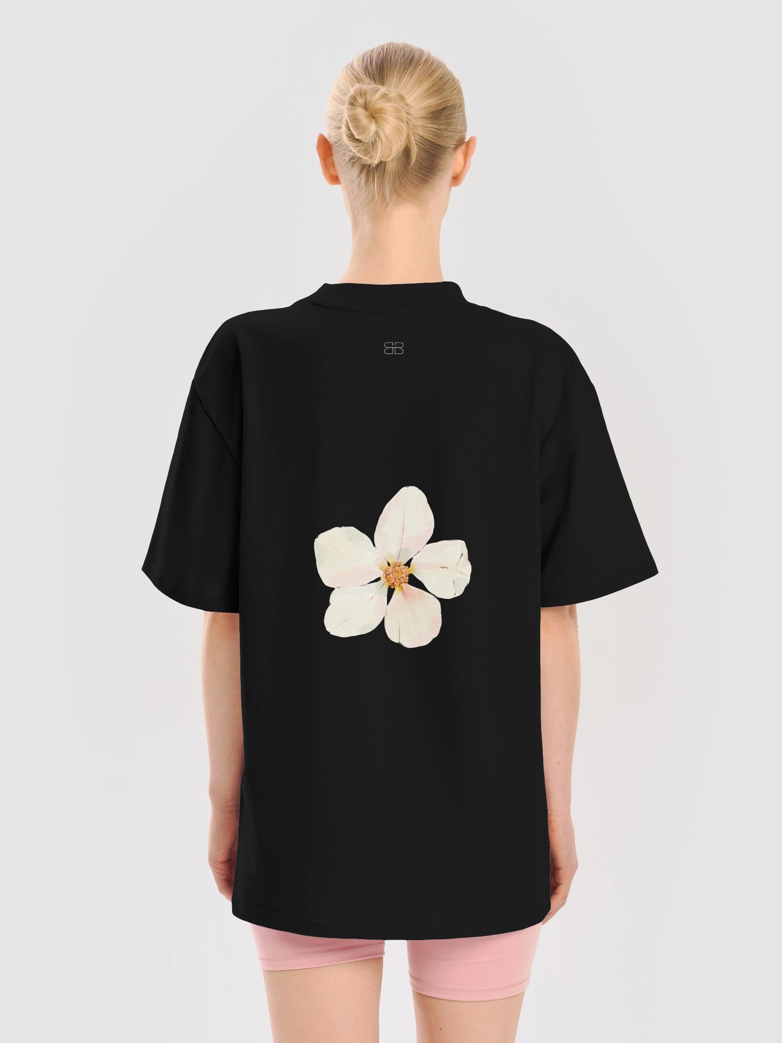 IBIZA Pink Flower T-Shirt product image (10)