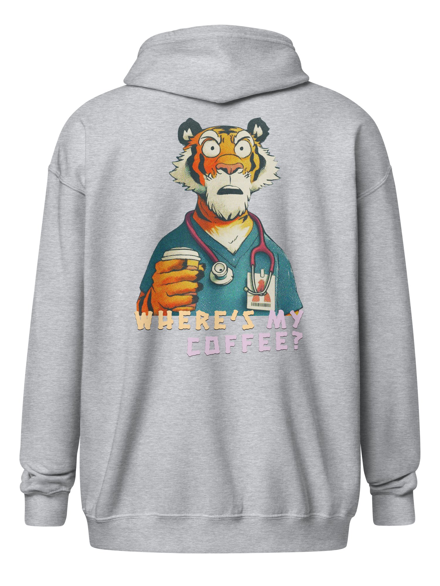 Nurse Coffee Zip Hoodie for Nursing Students product image (37)