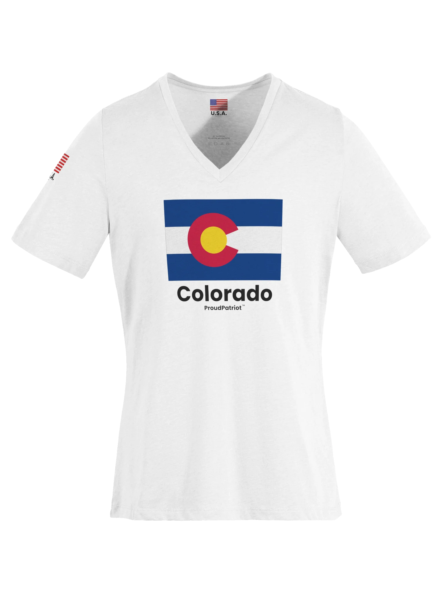 Colorado Women's Relaxed V-Neck T-Shirt product image (1)