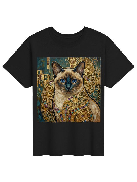 Golden Lady Siamese Tee